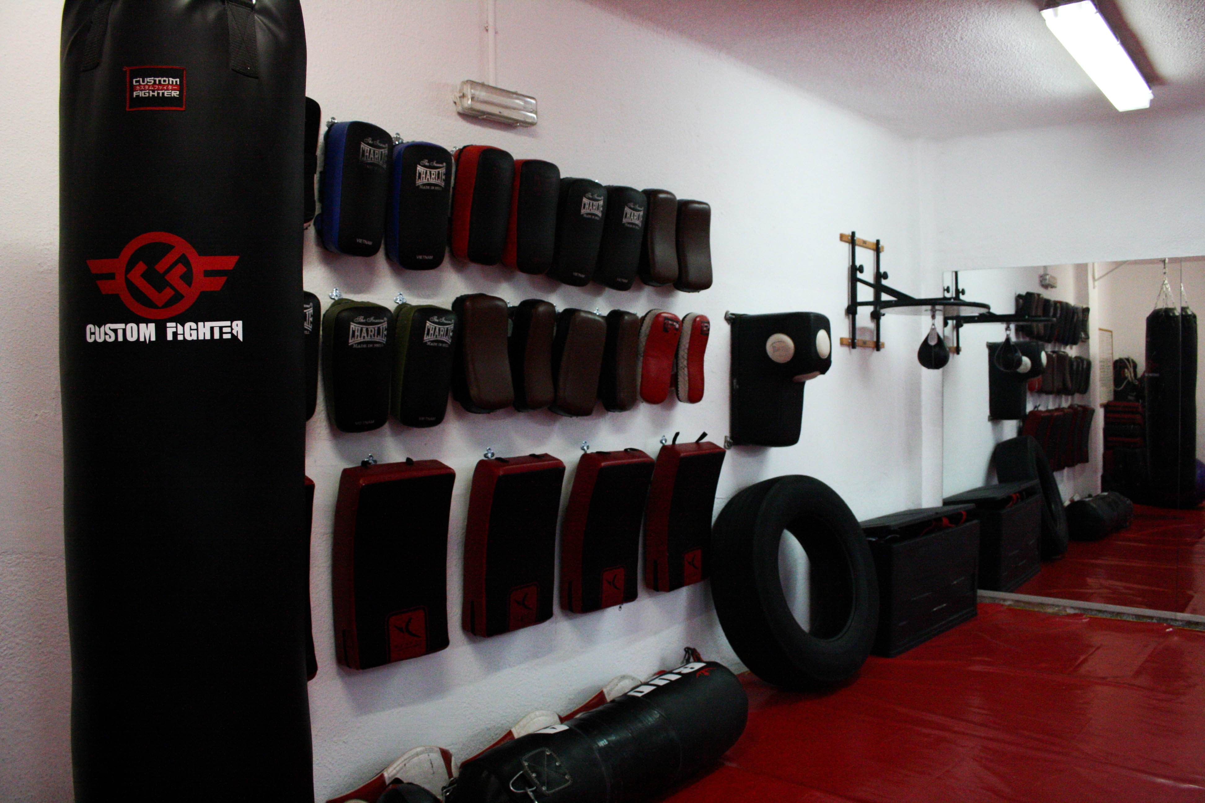 Saco Paos Usera fight club entrenamiento físico